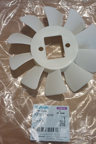 Ventilateur boite kubota - ventilateur,