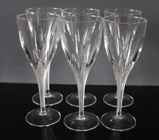 6 red wine glasses crystal d'Arques model MEGEVE
