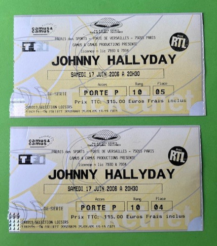 Tickets billets places - billets,