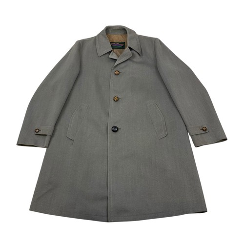Manteau trench laine tweed - trench,