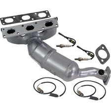 Catalytic Converter Rear for 525 530 E53 X5 Series BMW E60 5 E39 525i 530i 01-03