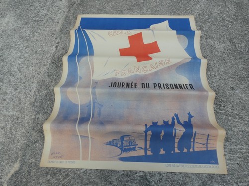 Vichy 1941 ww2 affiche - 1941, croix