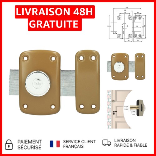 Serrure porte ronde - de,