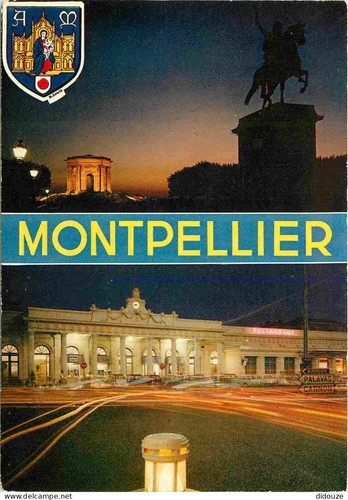 Postcard montpellier - 34,