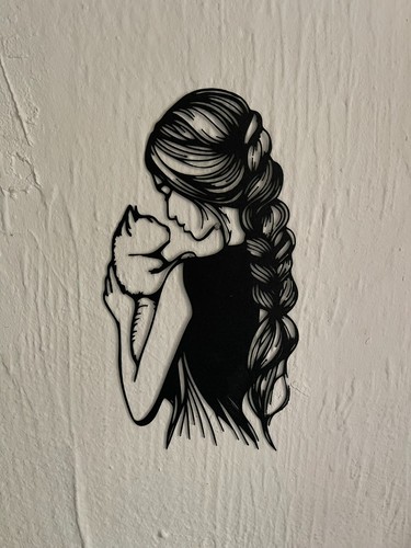 Décoration murale femme - murale, &