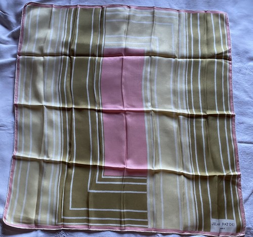 Foulard jean patou carré - foulard,