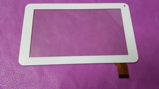 7inch Blanc:ecran vitre