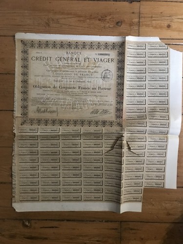 Credit general viager 1873 - credit,