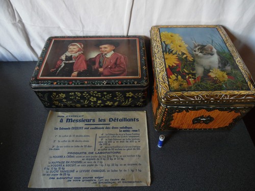 Rare vintage lot boites - rare,