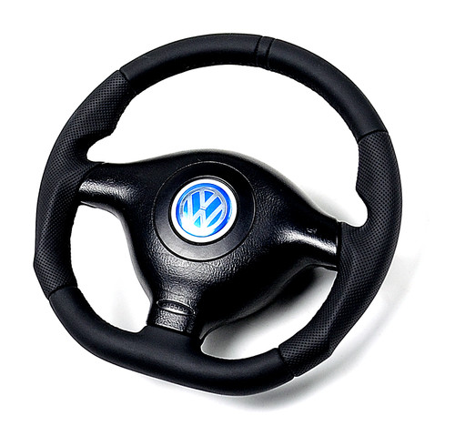 Volant aplati cuir golf - aplati,