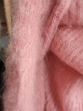 Mohair Sweater Blended Fluffy Fuzzy Turtle Neck Super Soft Pullover Super Soft