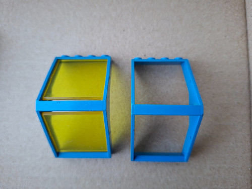 Lego 4741 bleu panneau - lego,