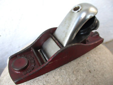 Vintage French Nice Wood Plane Rabot Goldenberg Nº 102 With Original Blade