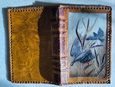 Ancien couvre livre Oiseaux