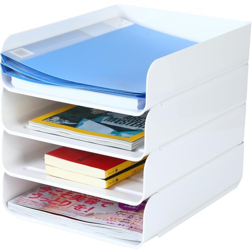 Bac courrier empilable a4 - bac,