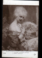 VOLNEY CIRCLE SALON / WOMAN with FAN "FANTASY" by G. BEFANI