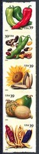 Crops of the Americas Strip of 5 in Scott Order  MNH Sc 4003 to 4007 or 4007a  ~