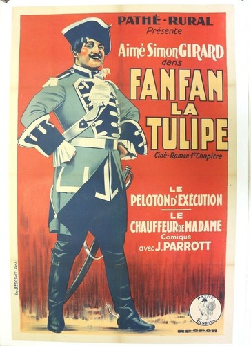 Affiche cinema muet 1925 pathe - cinema,
