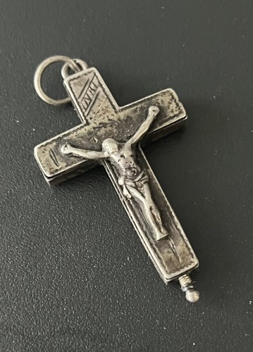 Croix reliquaire ancien - reliquaire,
