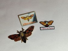 3 PIN'S BUTTERFLY THE SILENCE OF THE LAMBS HOPKINS FOSTER