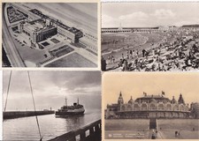Lot de 4 cartes postales cards