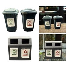 Mini poubelle miniature à