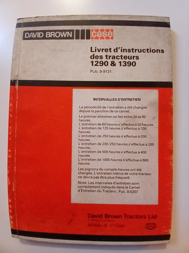 David brown case tracteur 1290 - brown,