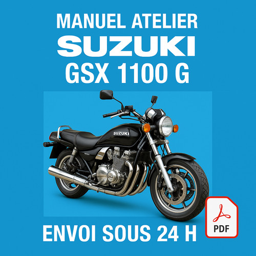 Manuel atelier suzuki gsx 1100 - manuel,