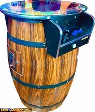 G-25 Baril Cocktail Table Jeux D'Arcade Classiques Machine Jamma 19" Écran LCD