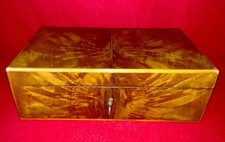 Boîte coffret XIXe en placage