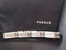 Bijou Bracelet Gourmette Homme Phébus acier et câble Neuf