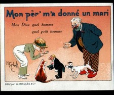 RICQLES ALCOHOL / MINT Advertising / Mixed WEDDING WOMEN & DWARF with CAT