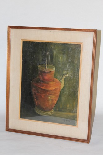 Tableau nature morte avec - , pot