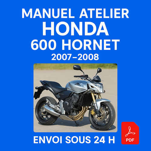 Manuel atelier honda - manuel, 600