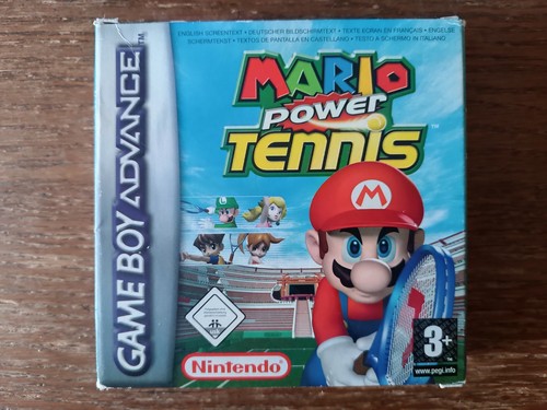 Mario power tennis game - mario,
