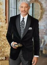 Noir Hommes Fumer Vestes Blazer Élégant de Luxe Créateur Fête Vêtement Manteau