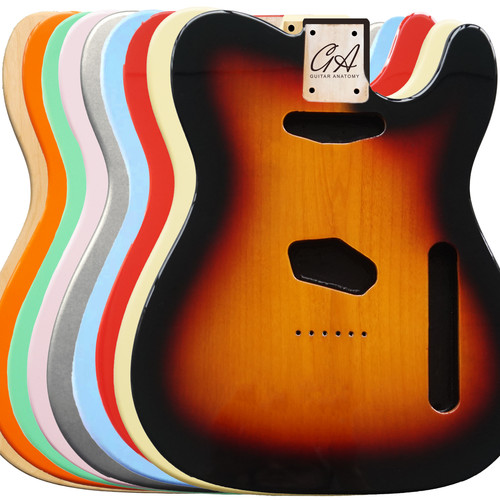 Corps guitare tele - tele, nitro