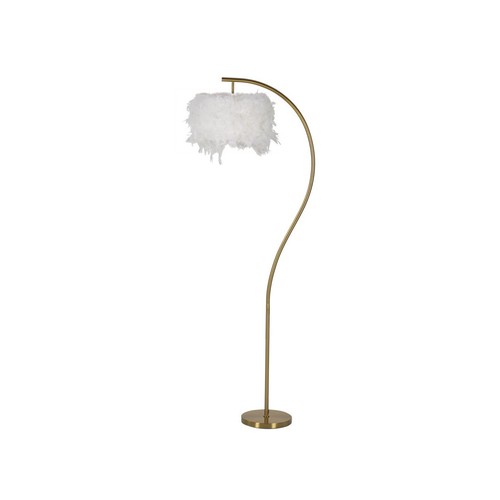Lampadaire imitation plume - lampadaire,