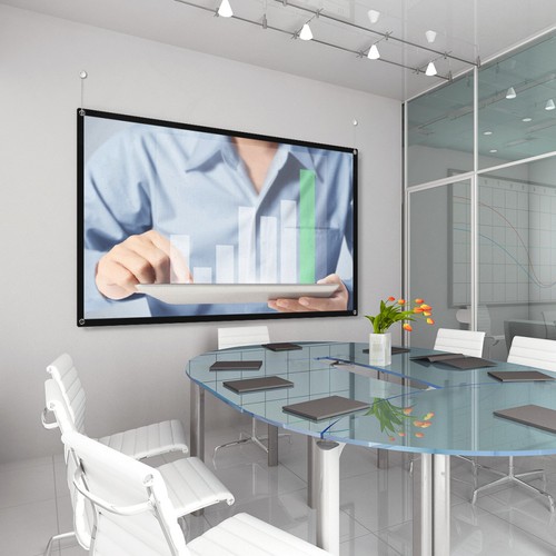 Roll screen projector - projector, ecran