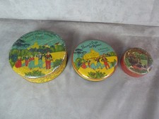 TROIS BOÎTES DE SUCRE D'ORGE