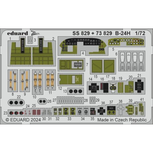 Eduard ss829 zoom set 24h - ss829,
