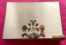 Poudrier Ancien - Rouge à