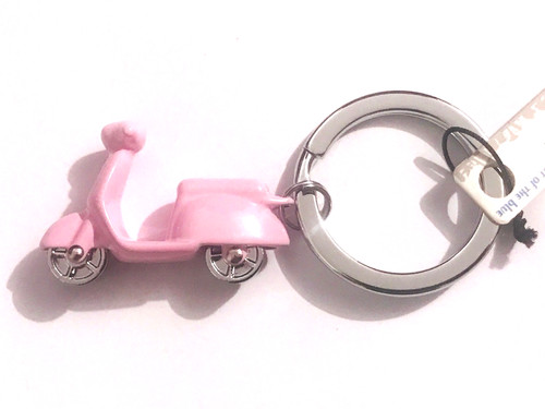 Porte clés scooter rose - porte-clés, en
