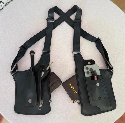 Sacoche épaule holster - d'épaule, noir