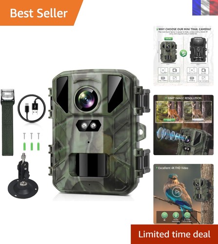 Mini caméra chasse - de, mp