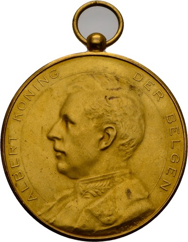 Medal albert belgium 51mm - albert, /