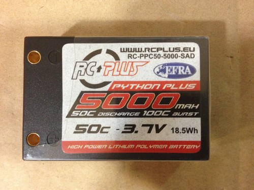 Batterie lipo 5000mah 50c - 3.7v,