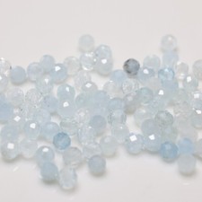 lot de 10 aigue-marine pierre