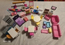 Qty 36 Pieces Of Barbie Furniture