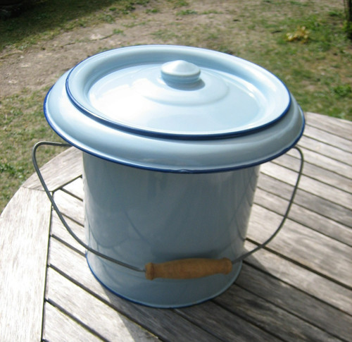 Ancien pot chambre seau - chambre, d'